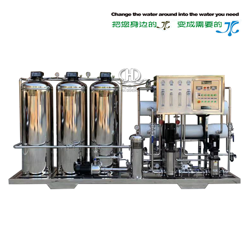 HDNRO-500型二級加2000型一級反滲透帶軟化