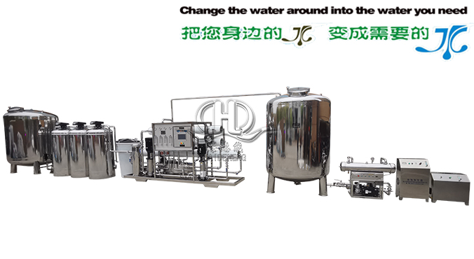 時產3噸帶軟化全自動二級反滲透醫藥純化水系統帶紫外線臭氧(人機界面) 時產3噸帶軟化全自動二級反滲透醫藥純化水系統帶紫外線臭氧(人機界面)